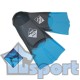 Ласты для бассейна Swim Team серо-голубые (размер 27-29)