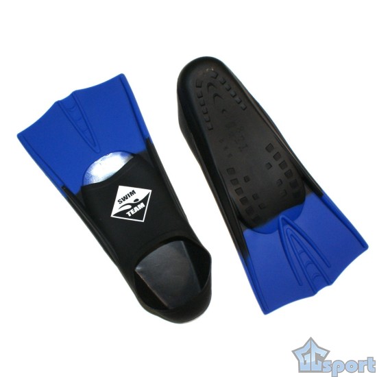 Ласты для бассейна Swim Team черно-синие (размер 27-29)