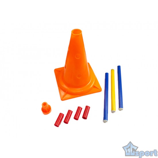 Стойка обводная разборная GCsport 120см с конусом