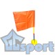 Стойка обводная разборная GCsport 95см с водоналивной полусферой и флагом