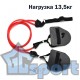 Эспандер тренажер пловца с лопатками GCsport, красный, нагрузка 13,5кг