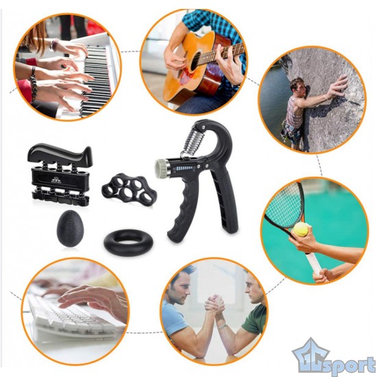 Набор кистевых эспандеров GCsport Black