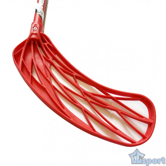 Клюшка для флорбола Stanley Angel Wings Alu 95см (правый хват), красная