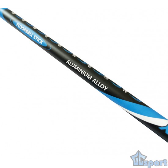Клюшка для флорбола Stanley Angel Wings Alu 95см (правый хват), голубая