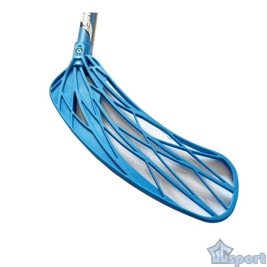 Клюшка для флорбола Stanley Angel Wings Alu 95см (правый хват), голубая