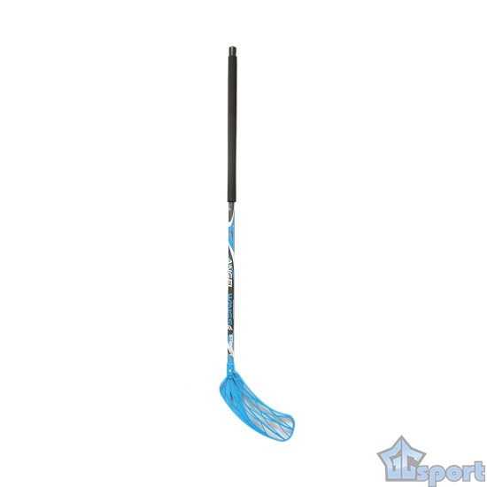 Клюшка для флорбола Stanley Angel Wings Alu 95см (левый хват), голубая