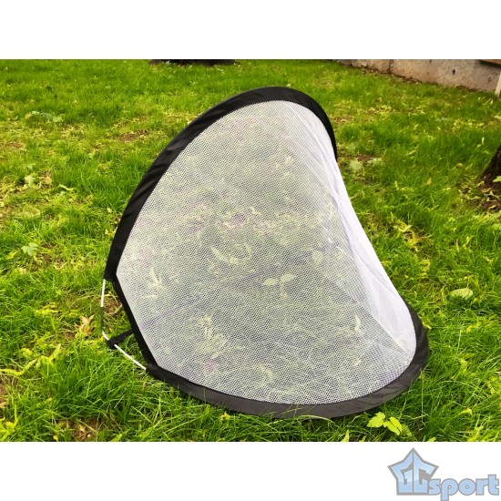 Ворота футбольные для детей складные GCsport, черные