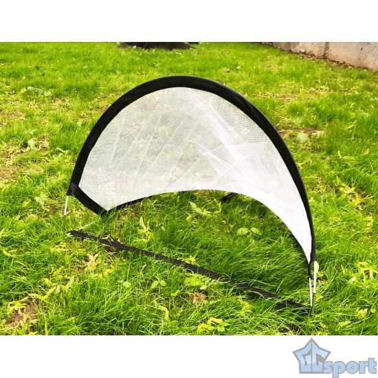 Складные детские футбольные ворота 82×48×48 см черные GCsport