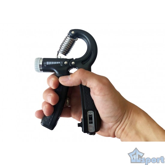 Эспандер кистевой регулируемый GCsport с счетчиком
