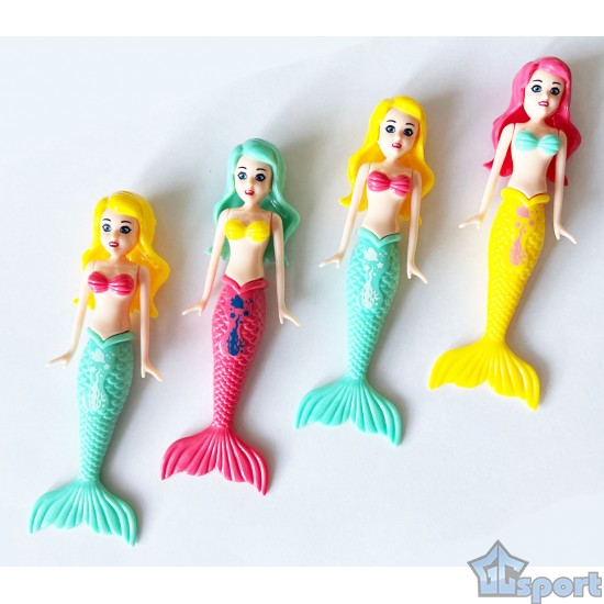 Тонущие (подводные) игрушки для бассейна Русалочки (4шт), для ныряния и обучения плаванию