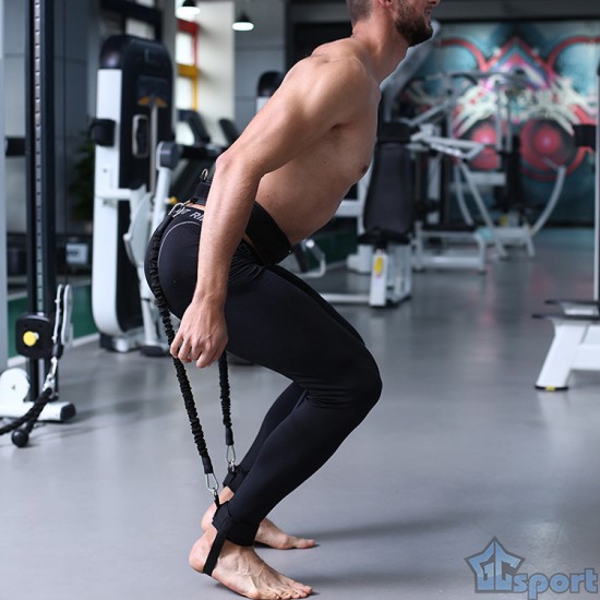 Эспандер для спорта и фитнеса универсальный GCsport 16 кг