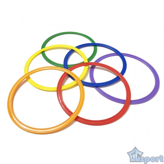 Набор плоских обручей 30 см (30 шт) GCsport