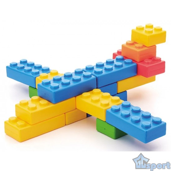 Конструктор крупногабаритный, 45 элементов