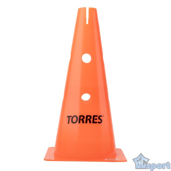 Конус тренировочный Torres 38 см с отверстиями