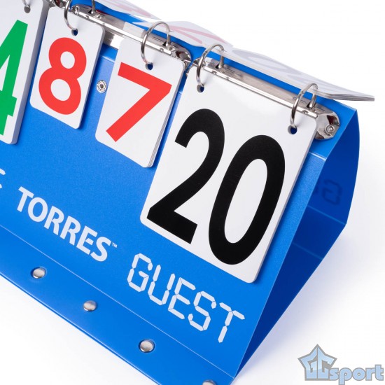 Счетчик для волейбола TORRES складной до 30 очков
