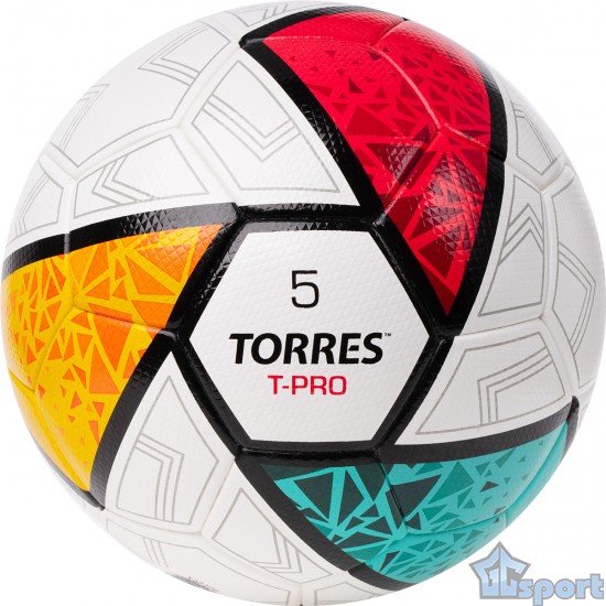 Мяч футбольный TORRES T-Pro р.5 (матчевый)