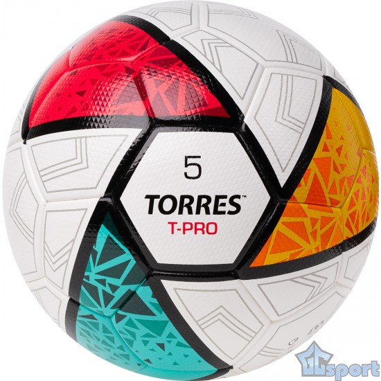 Мяч футбольный TORRES T-Pro размер 5 матчевый