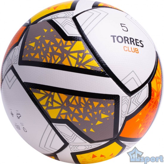 Мяч футбольный TORRES Club р.5 (тренировочный)