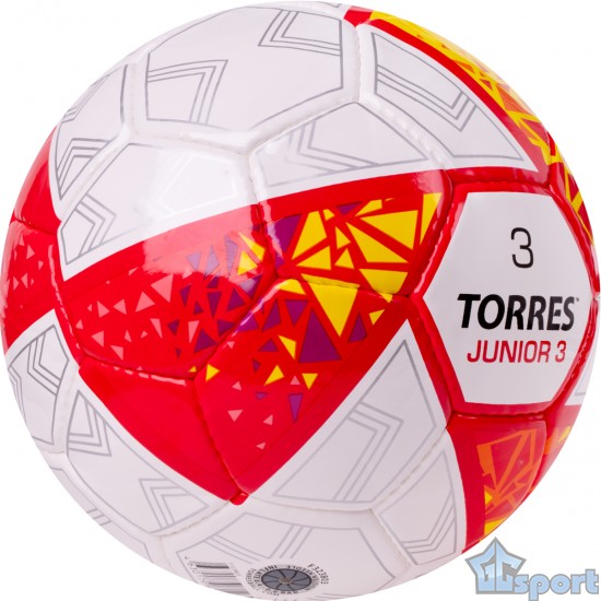 Мяч футбольный TORRES Junior-3 размер 3 тренировочный для детей