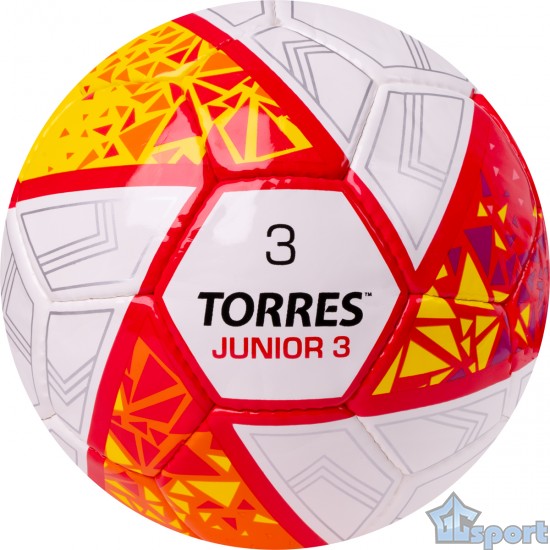 Мяч футбольный TORRES Junior-3 размер 3 тренировочный для детей