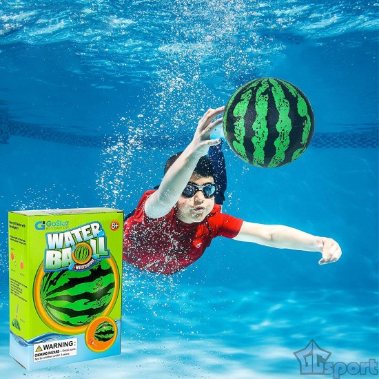 Мяч для подводных игр Арбуз (диаметр 22см), GC sport