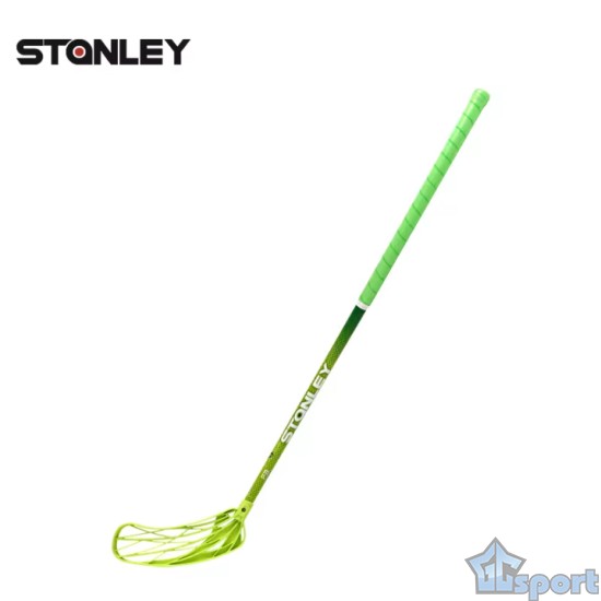 Клюшка для флорбола Stanley F3 Angel Wings Carbon 103см (левый хват), зеленая