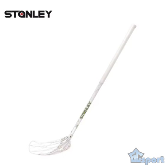Клюшка для флорбола Stanley F3 Angel Wings Carbon 103см (правый хват), белая