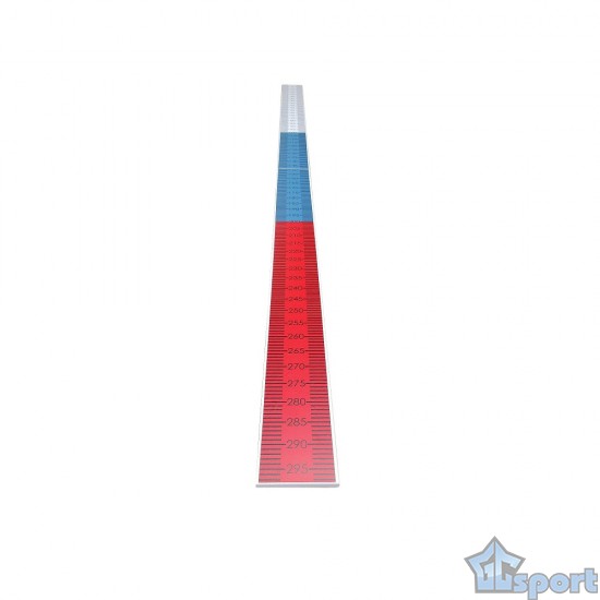 Линейка для прыжков в длину с места Триколор GCsport