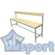 Скамья (банкетка) для раздевалок, со спинкой, длина 1,5 м GCsport
