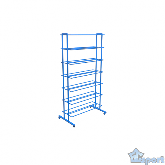 Стеллаж для хранения мячей, двухсторонний, GCsport