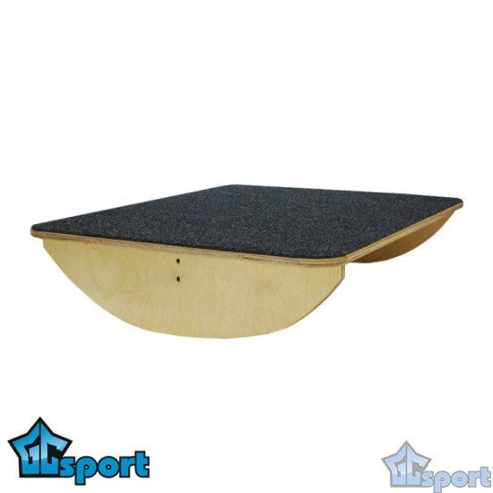 Балансир GCsport большой 90×70 см с ковролином для мозжечковой стимуляции