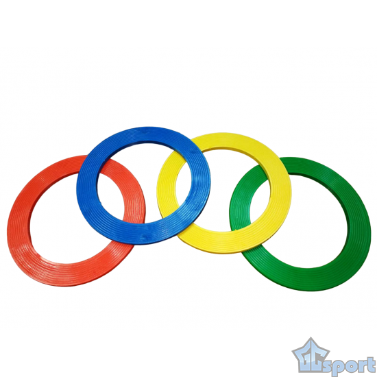 Набор для игры в серсо Премиум GCsport с дубовыми шпагами и кольцами ПВХ