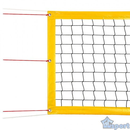 Сетка для пляжного волейбола GCsport, нить 3мм с тросом