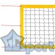 Сетка для пляжного волейбола GCsport, нить 3мм с тросом