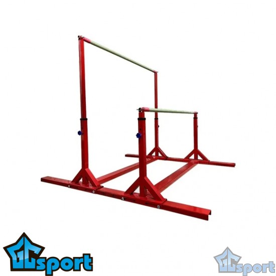 Брусья гимнастические универсальные со стеклопластиковыми жердями, GCsport