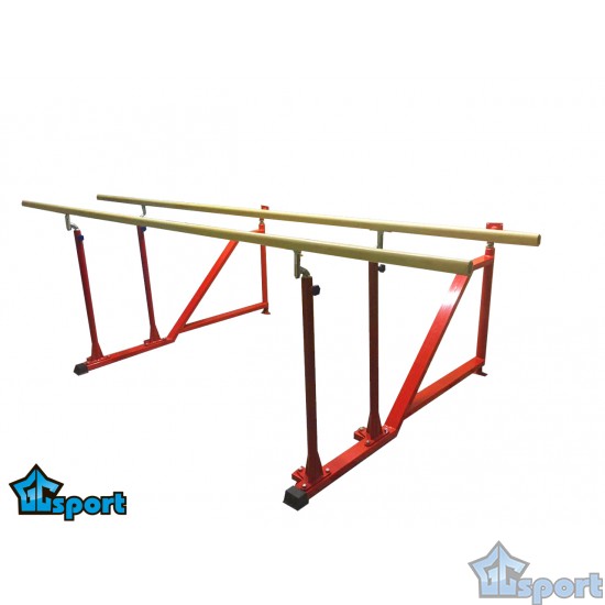 Брусья пристенные со стеклопластиковыми жердями Люкс, GCsport