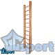 Стенка гимнастическая 2200х800 мм, круглые перекладины, бук / бук GCsport