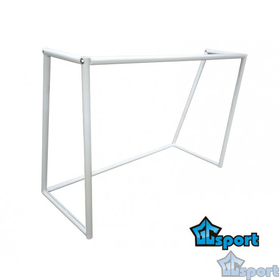 Ворота футбольные тренировочные, размер 1,6х1,2м, разборные, белые, 1шт, GCsport