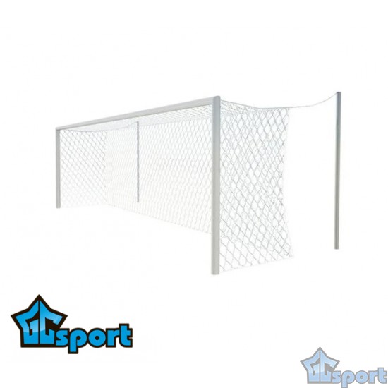 Ворота футбольные ГОСТ 7,32х2,44м, алюминиевые, на стаканах, ТИП-1 (пара) GCsport