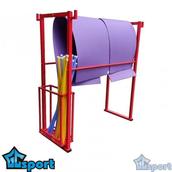 Стеллаж тележка для спортинвентаря GCsport