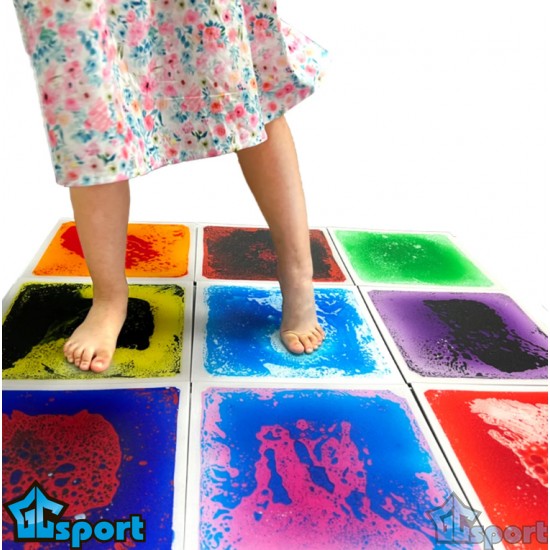 Панель "Сенсорный пол" жидкая напольная малая плитка 30 х 30 см (1шт)