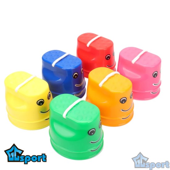 Ходули на веревочках Смайлики Тип-1 (6 пар), GCsport