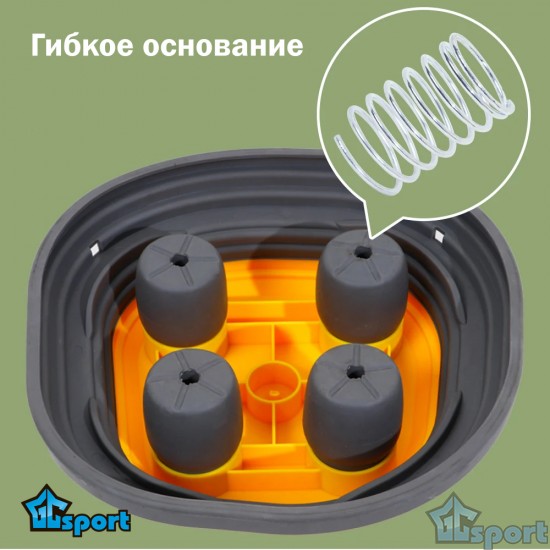 Балансировочные островки гибкие GCsport комплект из 4 элементов