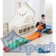 Горка-каталка с машинкой GCsport детская пластиковая для активных игр