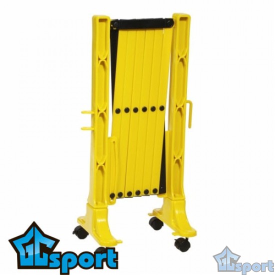 Переносной раздвижной барьер на колесах Гитара (3500 х 1050 мм) GCsport