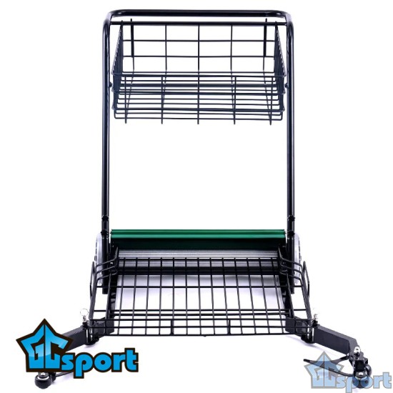 Тележка для уборки теннисных мячей с корзиной GCsport