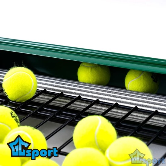 Тележка для уборки теннисных мячей с корзиной GCsport