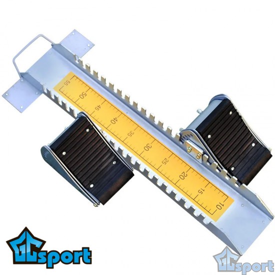 Колодки стартовые Профи (алюминиевая основа) GCsport