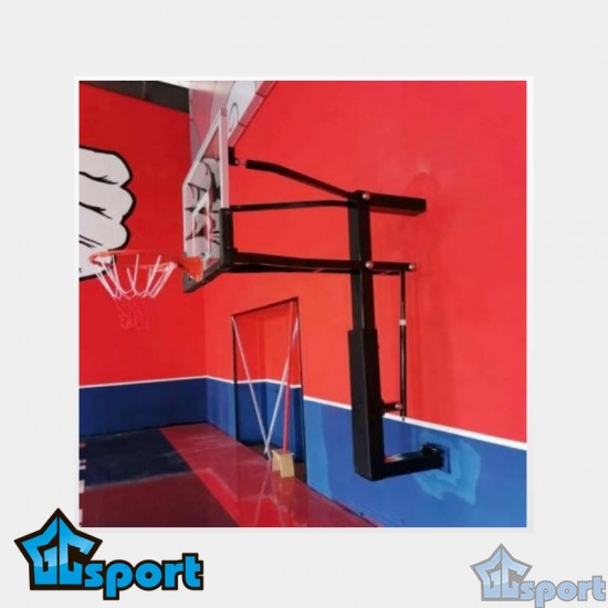 Настенная баскетбольная стойка с регулируемой высотой GCsport