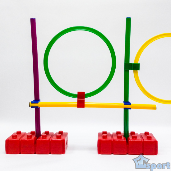 Плоский обруч 60см желтый GCsport (Россия) 1шт